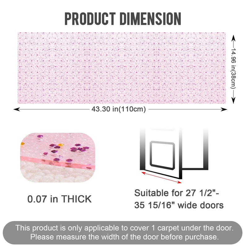 Uross Carpet Protector for Pets - Random Color Cat Carpet