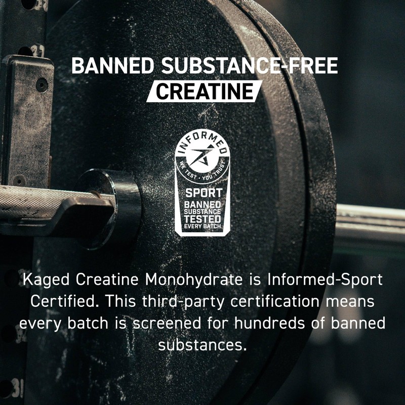 Kaged Creatine Monohydrate Elite Powder | Unflavored | Muscle Building