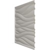 Ekena Millwork 19 5/8"W x 19 5/8"H Ripple EnduraWall Decorative