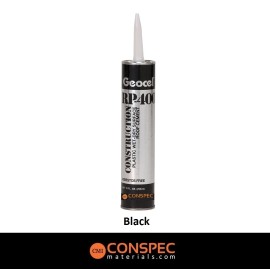 Geocel RP-400 Wet Dry Roof Cement & LEAK STOPPER Roof Patch 10-oz Tube BLACK