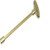 Dante Products Universal Gas Valve Key, 8-Inch, Polished Brass