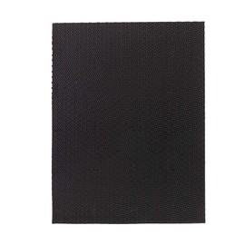 Langlauf Schuhbedarf Topy Heel Rubber 200 x 150 mm Large for Easy Shoe Repair, black