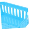 NUOBESTY 6pcs Plastic Desktop Storage Stationery Organizers Colorful Baskets for