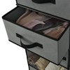 GRANNY SAYS Hanging Closet Organizer 6 Shelves, Closet Organizers and