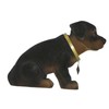 RAKSO Wobble Dog Rottweiler Wobble Figure H 17 cm Brown
