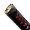 JDMBESTBOY Samurai Sword Black Red Shift Knob Shifter Alloy Katana