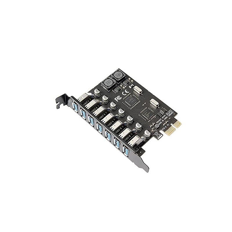NFHK Adaptador de tarjeta de expansión PCI-E a USB 3.0