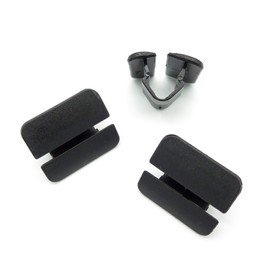 VVO Fasteners- Black Plastic Bonnet Insulation & Soundproofing Clips for Seat Ibiza, Inca, Alhambra, (Pack of 10)