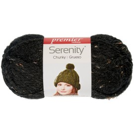 Premier Yarns Deborah Norville Collection Serenity Chunky Tweed Yarn-Coffee Bean