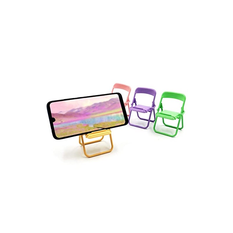 Soporte para teléfono celular, 5 piezas con forma de mini