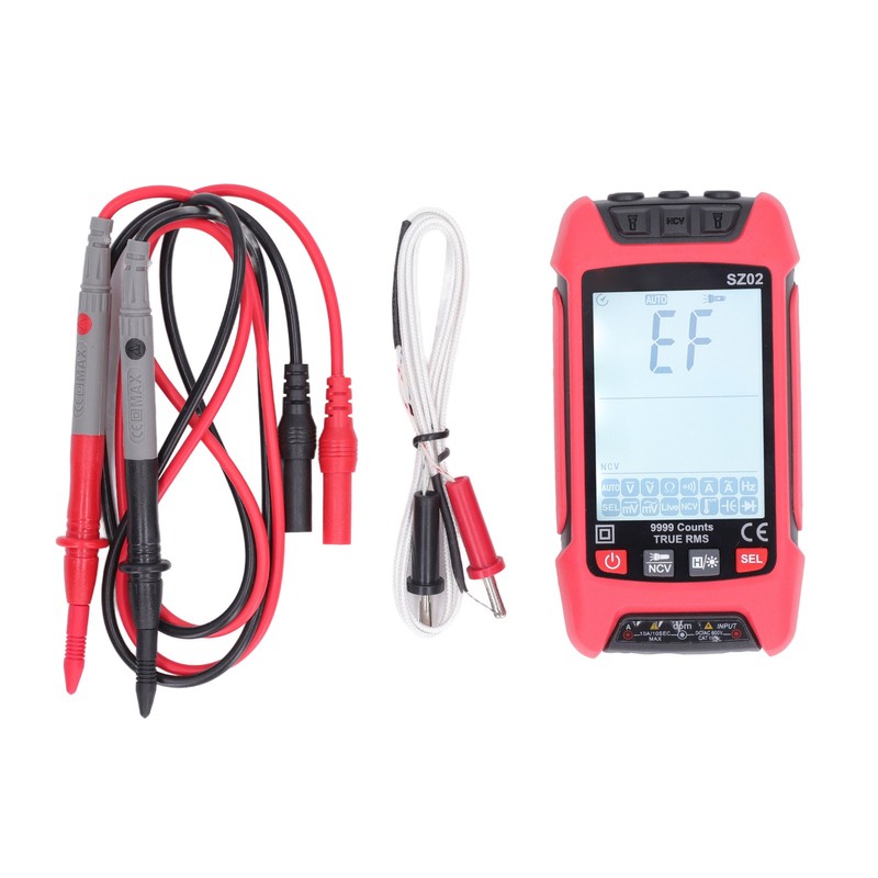 Digital Multimeter Intelligent Anti Burning Automatic LCD Backlit Display NCV