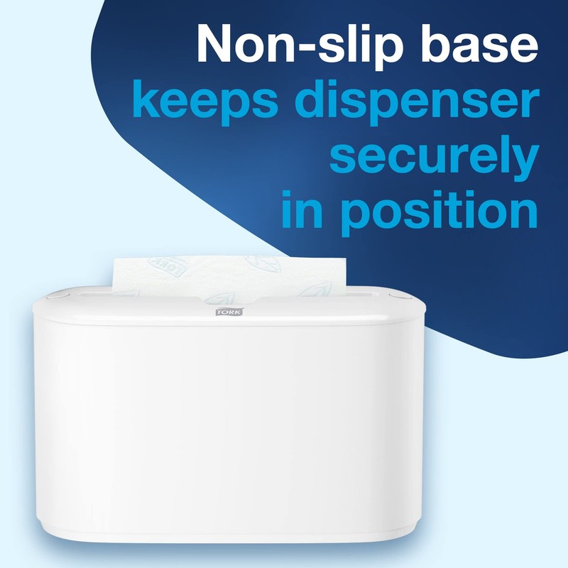 Tork Xpress Paper Towel Dispenser, White, H2/H23 Multifold Compatible, Compact