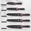 MEOWKIT Cute Kitchen Knife Set, Dishwasher Safe, 5 pieces Non-Stick