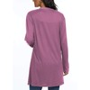 Qixing Women's Cardigan with Pocketes Long Sleeve Casual Lightweight Open