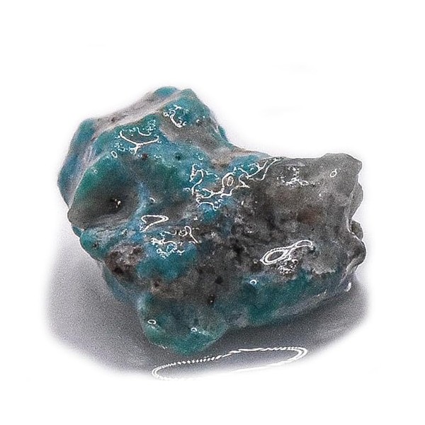 5ct 12mm Blue Teal Turquoise Nugget Rough Specimen Natural Gemstone