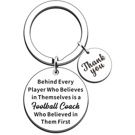 TTOVEN Football Coach Keyring - Gifts for Men & Women