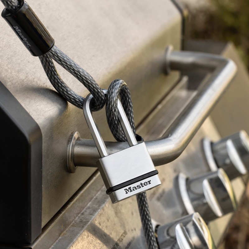 Master Lock M530XQLH Magnum Solid Steel Keyed Alike Padlocks, 1-3/4