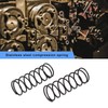 TOP-VIGOR 10Pcs Compression Spring, 1.2mm Wire Dia, 14mm OD, 50mm