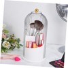 Beavorty Makeup Brush Holder for Vanity Rotating Makeup Brush Organizer
