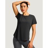 Women's Short Sleeve Workout Shirts Breathable UPF 50+ Sun Protection