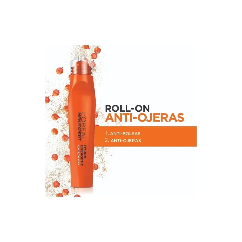 Kit Hydra Energetic Men Expert Crema Roll-on Antiojeras