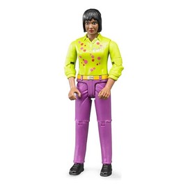 Bruder Woman, Medium Skin, Pink Jeans