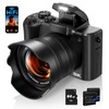 Fulealfly 8K Digital Camera for Photography, 88MP Autofocus WiFi Vlogging