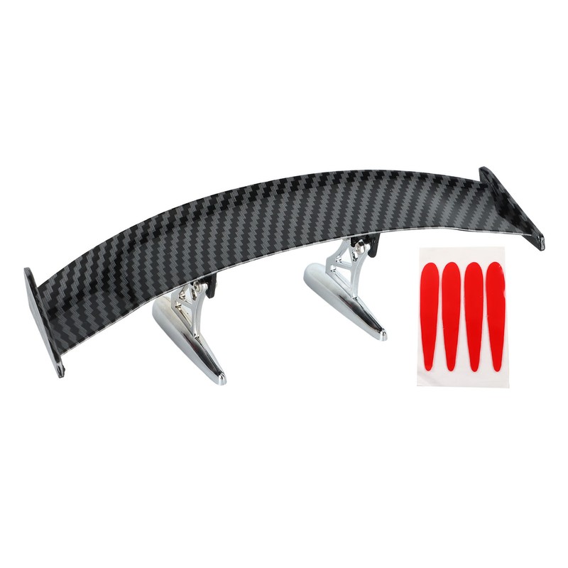 Car Rear Tail Wing Carbon Fiber Style GT Spoiler Wing
