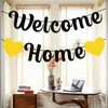 bng-bng Welcome Home Decorations Banners Glitter Hanging Bunting for Welcome