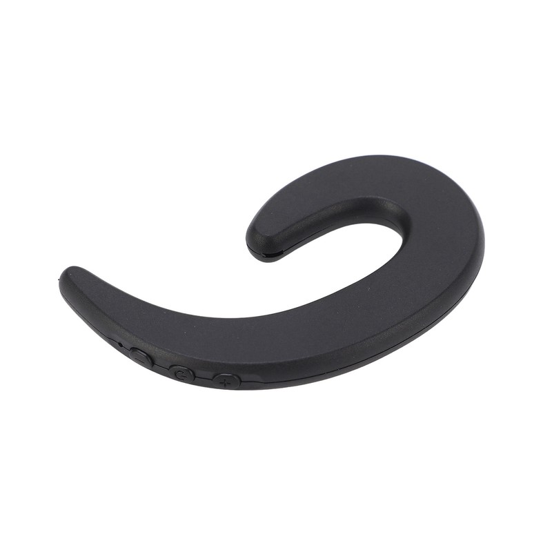 Wireless Bluetooth Headset Earphone Stereo EarHook With Micphone (Black)