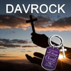 Davrock Catholic Gifts Cross Keychain Inspirational Religious Scripture Gifts with