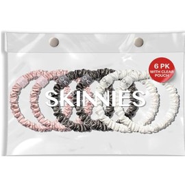 Colorado Home Co Sundaysilks™ Lujosos Scrunchies De Seda De Morera Para Mujeres Y Niñas | Antideslizantes, Corbatas Sedosas Para Cabello Natural, Riza