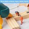 Mini Hot Glue Sticks, Clear Glue Gun Sticks for Metal,