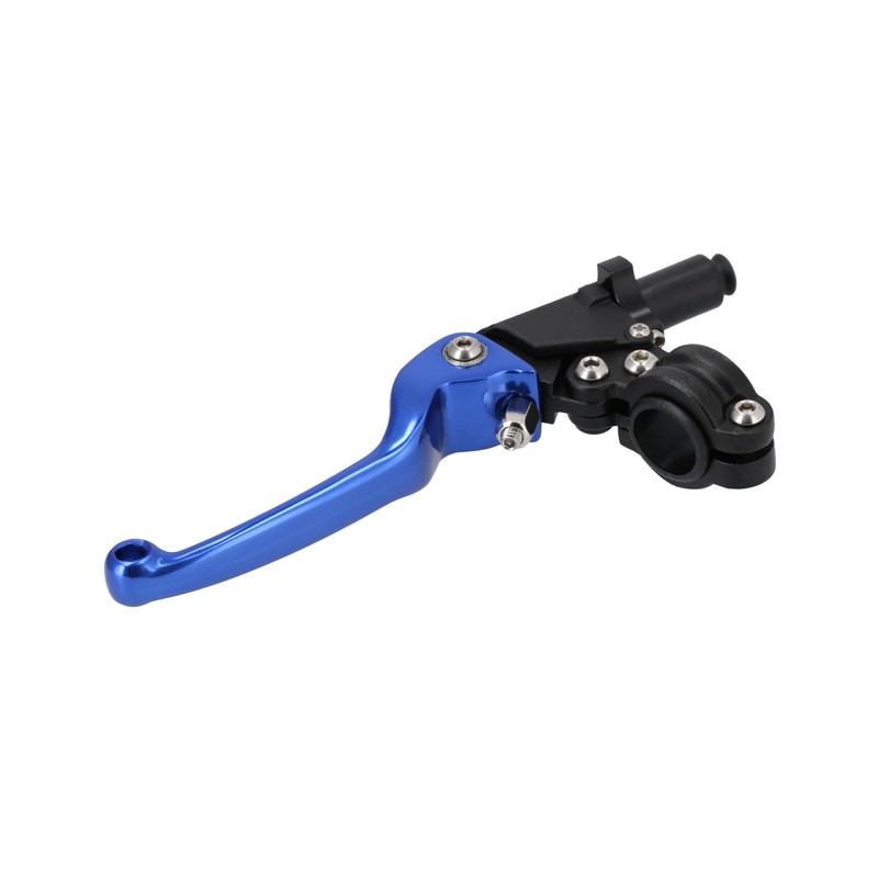 ZT-Tuning Brake and Clutch Fitting with Folding Lever Racing Blue