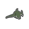 Sticker Alfashirt Sawfish Olive UBoot 96 Logo Swordfish U Boat