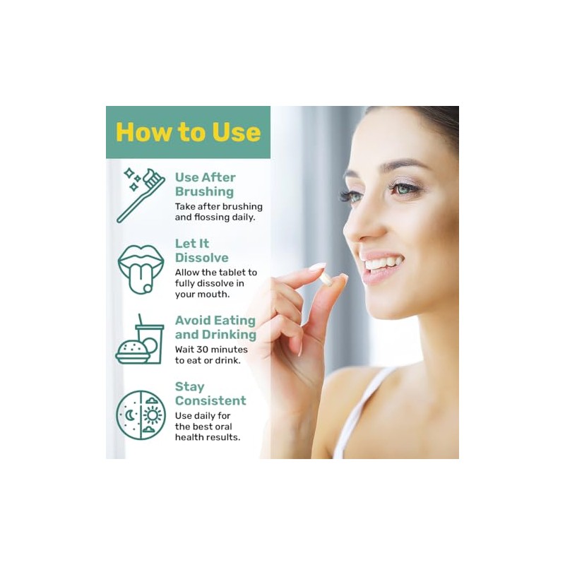 ProBioraPlus (formerly EvoraPlus) Oral Probiotic Mints Support Healthy Teeth and