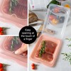 Moritz & Moritz 4x Cold Meat Containers for Fridge -