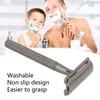 Manual Pocket Beard Trimmer Metal Vintage Double Sided Manual Facial