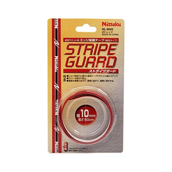 Nittaku NL9593 20 Stripe Guard, 0.4 inches (10 mm) (Pack
