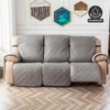 Genina Waterproof Couch Cover for Reclining Couch 3 Seater Non-Slip,