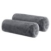 BaSaTex Pack of 2 Bolster Cushion Covers 15 x 40