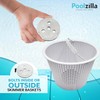 Poolzilla Zinc Anode Plate - 2 Pack, Keep Your Skimmer