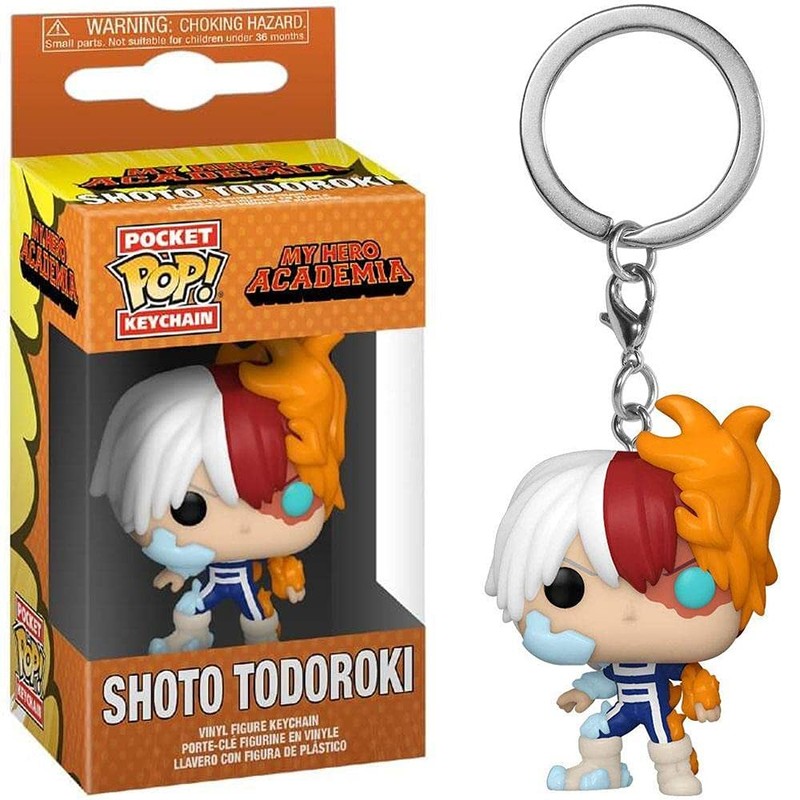 Funko Pop! Keychain: My Hero Academia - Todoroki, Multicolor, 2