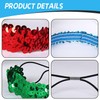 6-Piece Stretch Sequin Headband and 3-Piece Sequin Headband with Elastic