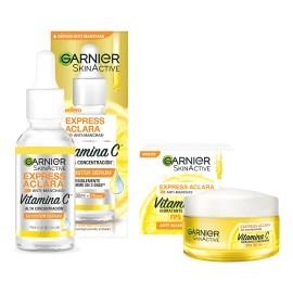 Vitamina C Concentrado Serum Suero +crema Hidratante Garnier