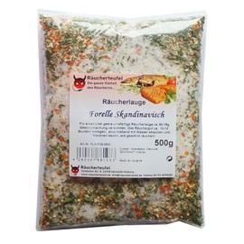 Räucherteufel Smoking Lye Trout Scandinavian Style 500 g