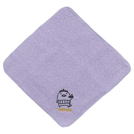 Imabari Towel Bally 10 Colors, Mini Handkerchief, 9.8 x 9.8 inches (25 x 25 cm), Bali Embroidered Handkerchief (Lilac)
