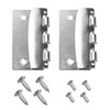Flip Action Door Lock, Reversible Privacy Lock with Anti-Lock Out