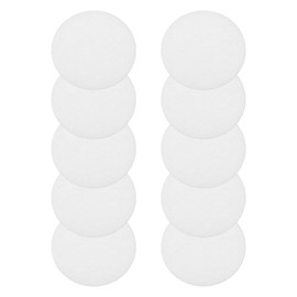 eMagTech 10pcs PP Filter Cotton White Filter Sponge for Pressurized Shower Heads 67x2mm Anti Clogging Filter Cotton Filter Sponge Replacement