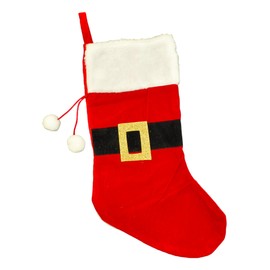 Christmas House Large Red Santa Stocking-19"
